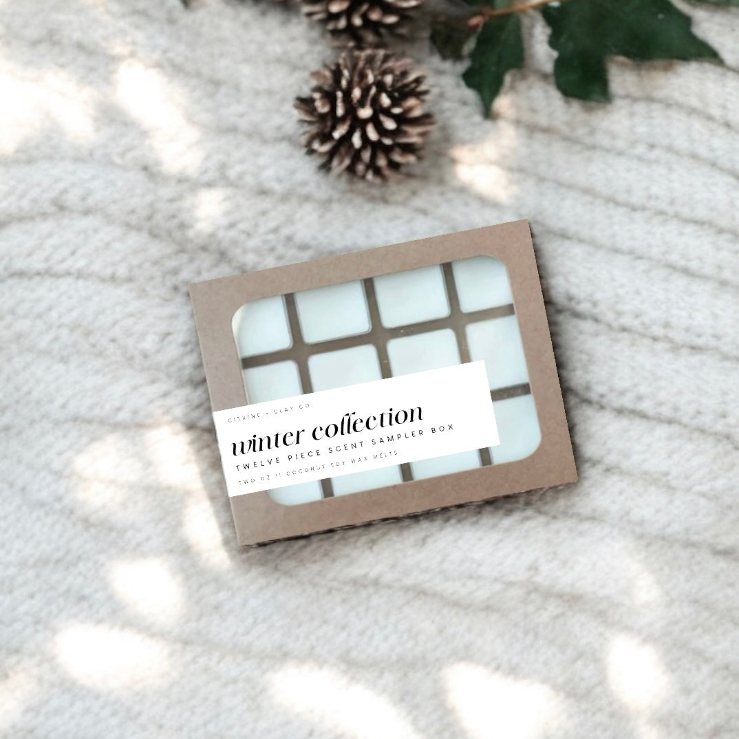 Winter Scent Wax Sampler Box
