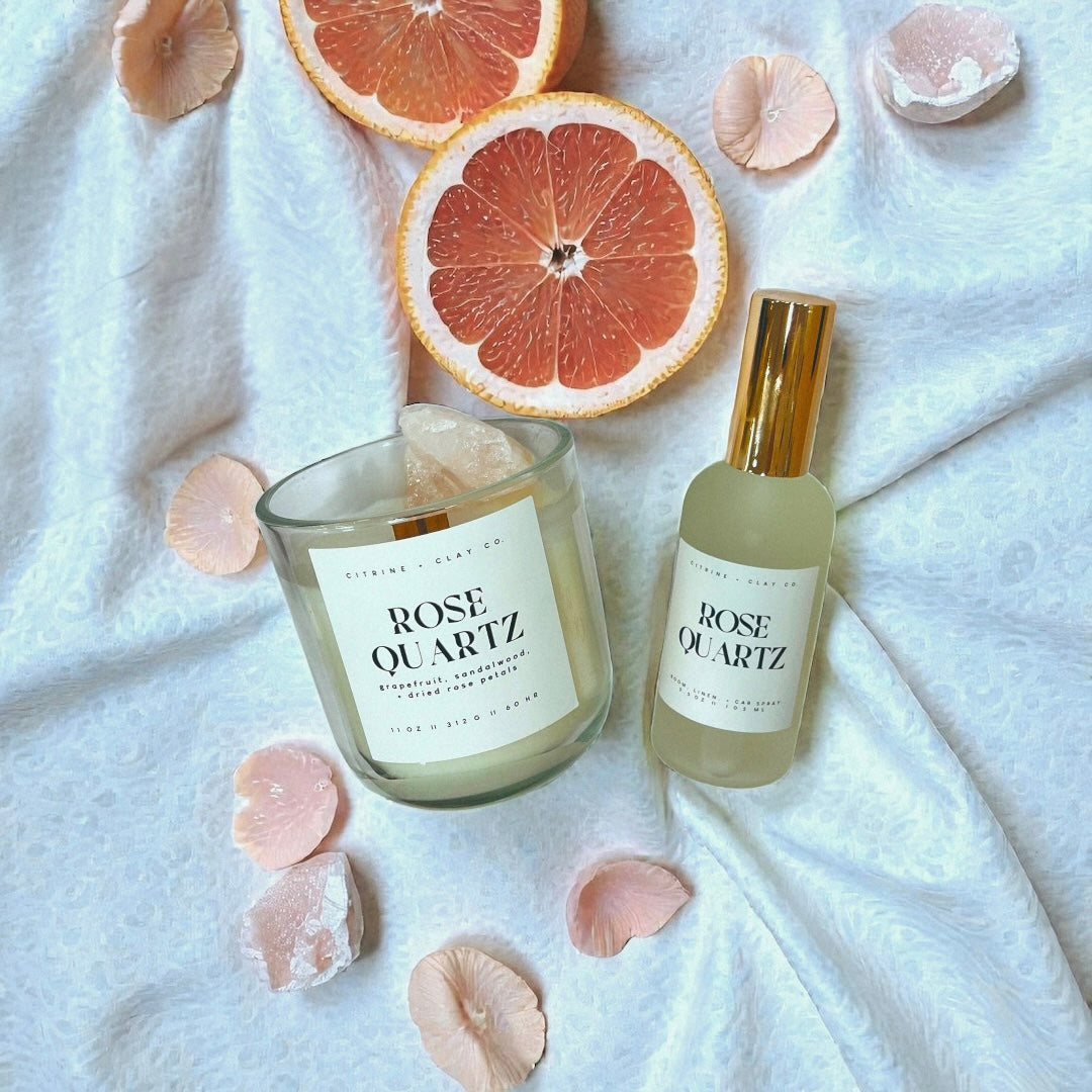 Crystal + Birthstone Candle Collection